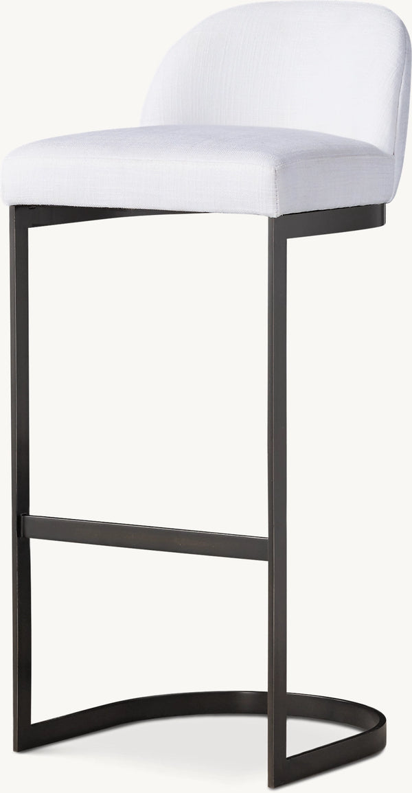1960s Rome Fabric Bar & Counter Stool