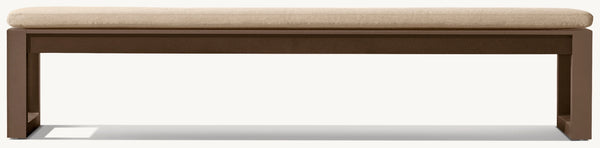 Aegean Aluminum Dining Bench
