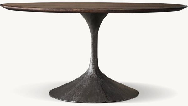 Aero Wood Round Dining Table