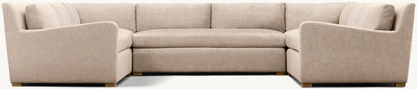 Belgian Slope Arm Customizable Sectional