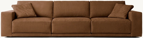 Bella Leather Modular 3-Piece Sofa