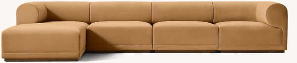 Bond Modular 5-Piece Left-Arm Sofa-Chaise Sectional