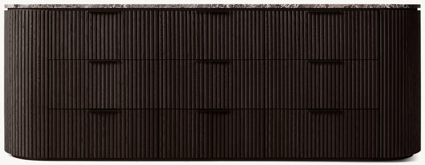 Byron Emperador 9-Drawer Dresser