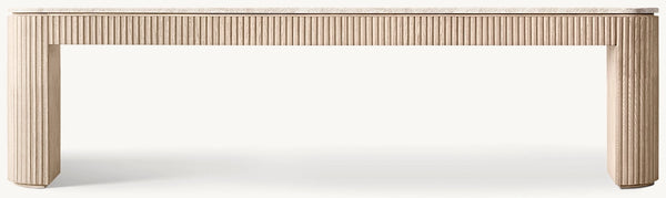 Byron Emperador Sofa Console Table