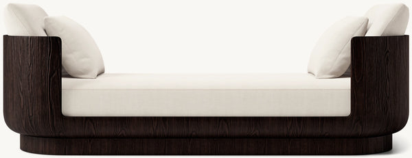 Ciro Fabric Double-Arm Daybed