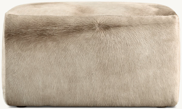 Cooper Hair-On-Hide Rectangular Ottoman