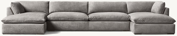 Costera Leather Customizable Sectional