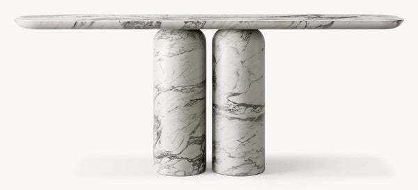 Cupola Carved Console Table