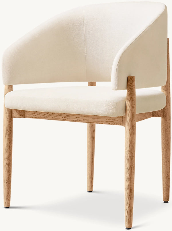 Eva Fabric Dining Armchair