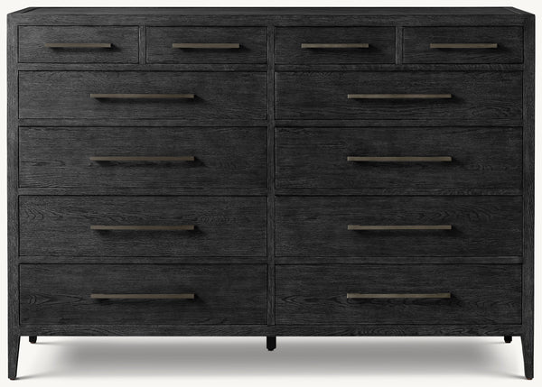French Contemporary 12-Drawer Dresser