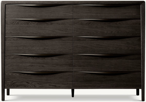 Gael Oak 10-Drawer Dresser