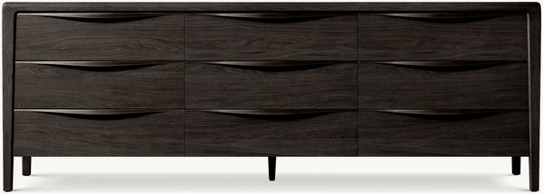 Gael Oak 9-Drawer Dresser