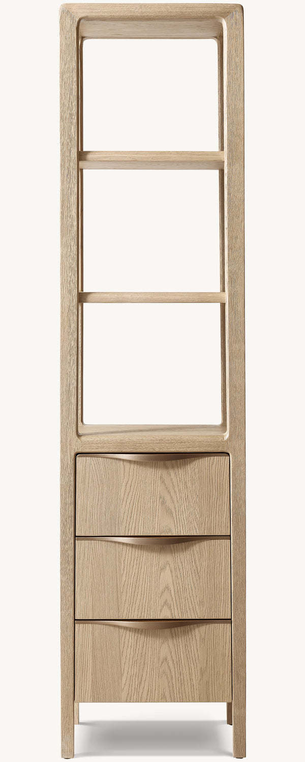 Gael Oak Bath Cabinet