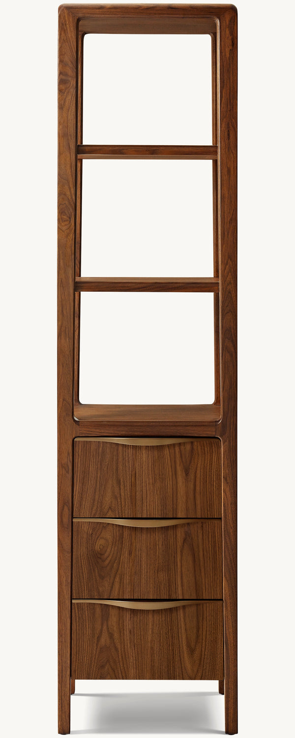 Gael Walnut Bath Cabinet