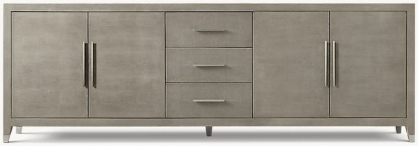 Graydon Shagreen 4-Door Sideboard With Drawers