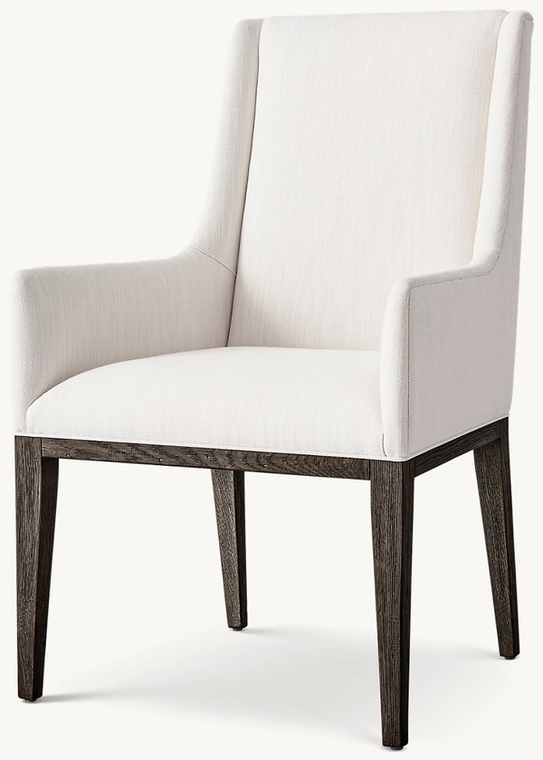 Leigh Fabric Dining Armchair