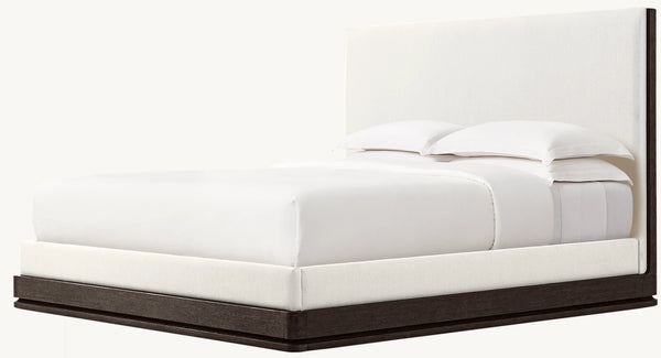Ligné Fabric Panel Bed