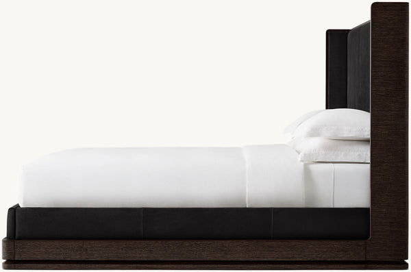 Ligné Leather Shelter Bed