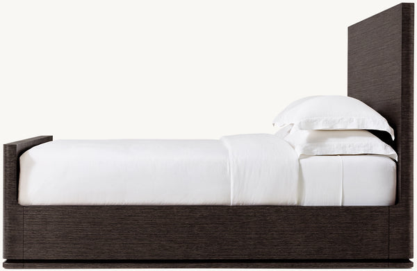 Ligné Panel Bed with Footboard