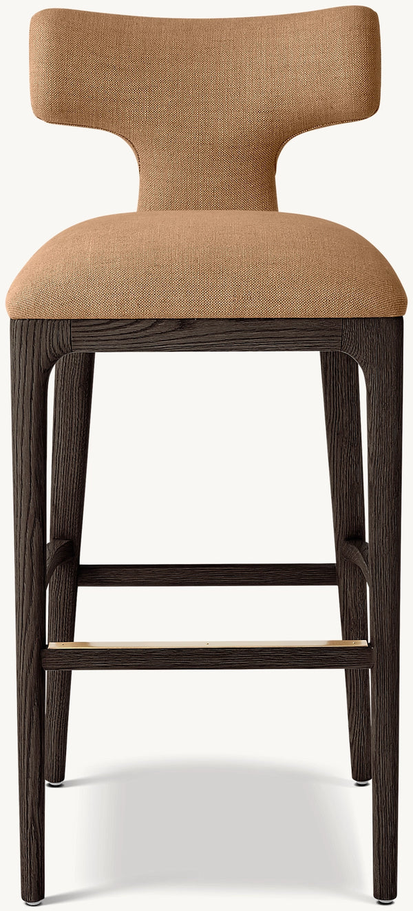 Ligné Upholstered Fabric Bar & Counter Stool