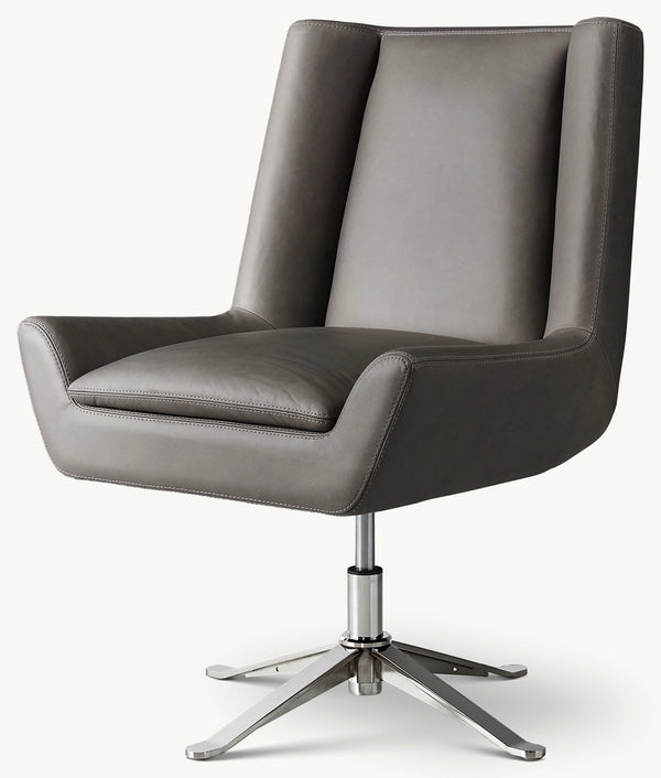 Luke Leather Desk Chair