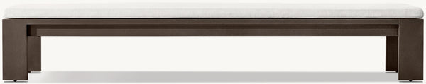Marbella Aluminum Dining Bench