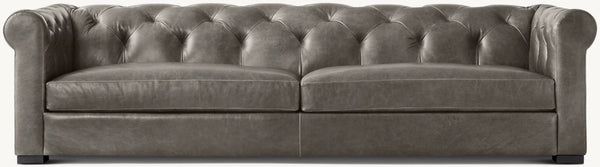 Modena Leather Chesterfield Sofa