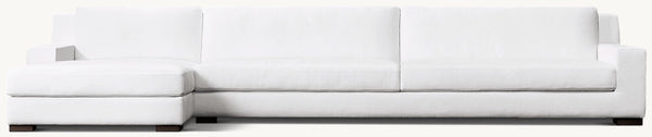 Modena Track Arm Left-Arm Sofa-Chaise Sectional