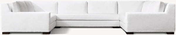 Modena Track Arm U-Sofa Bench-Seat Sectional