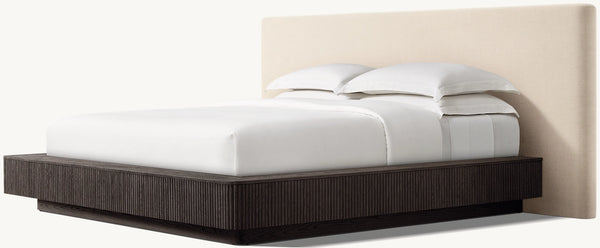 Mulholland Extended Fabric Panel Bed