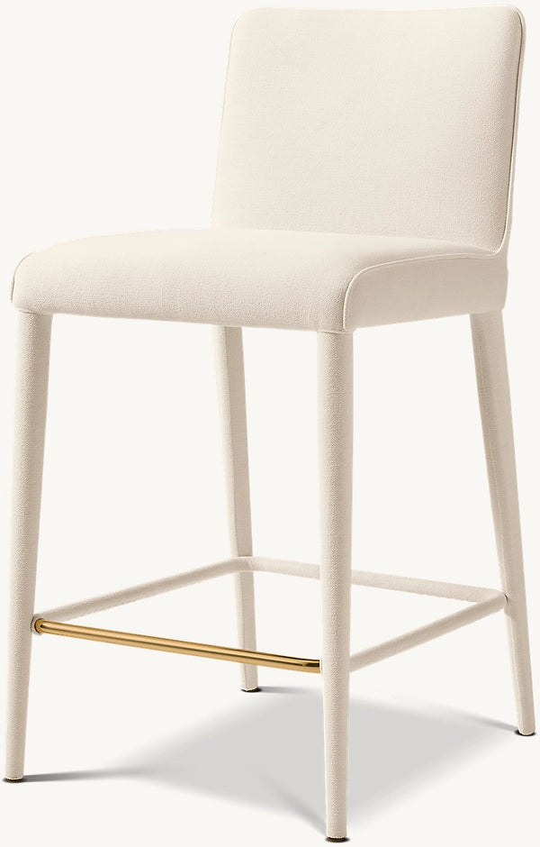 Nicola Track Fabric Bar & Counter Stool