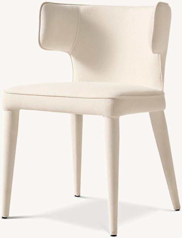 Nicola Wing Fabric Dining Armchair