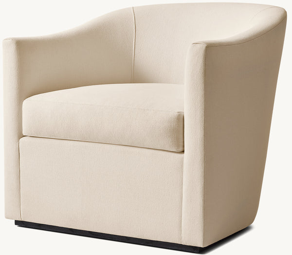 Oliver Barrelback Slope Arm Chair