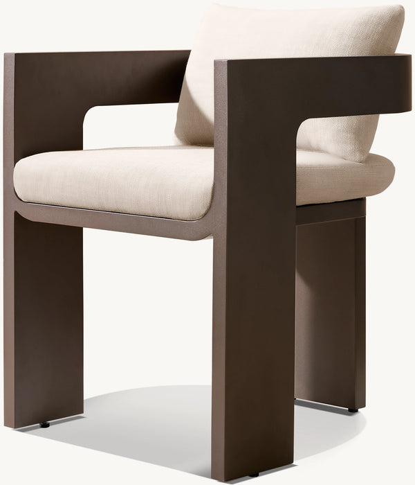 Sedona Aluminum Dining Armchair