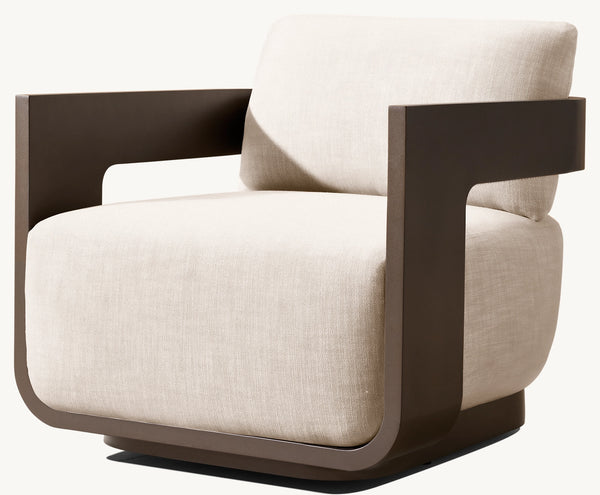 Sedona Aluminum Swivel Lounge Chair