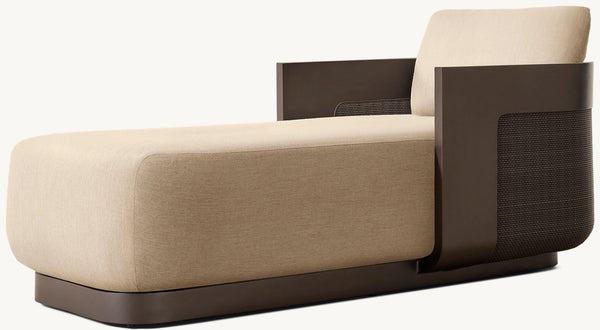 Sedona Cane Aluminum Chaise