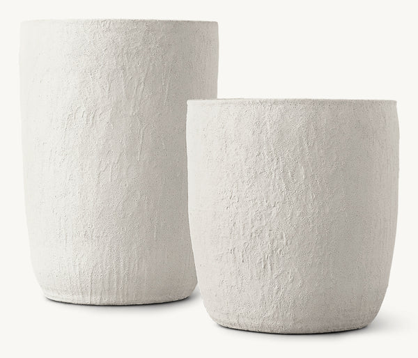 Textured Terra-Cotta Vessel