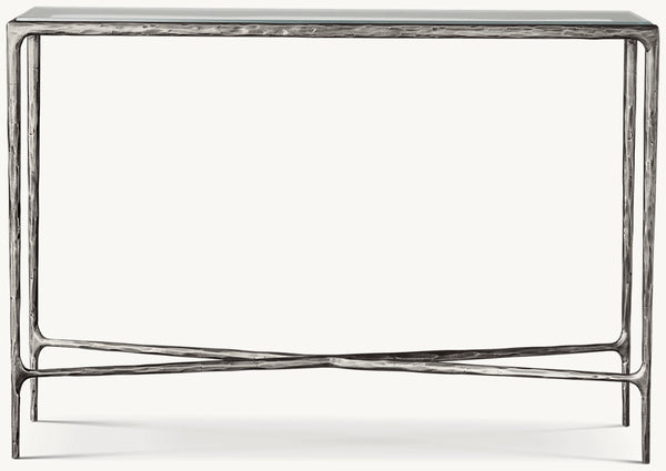 Thaddeus Glass Console Table